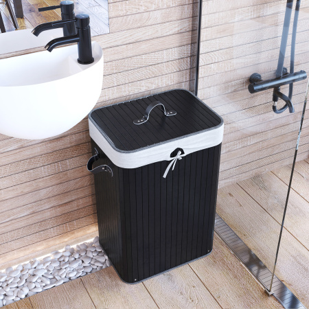 Корзина для белья WasserKRAFT Nuthe WB-910-L фото