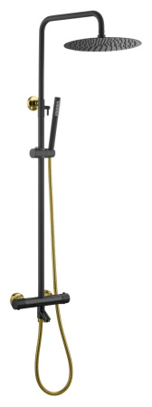 Душевая система (стойка) Boheme Uno 468-T-BG фото