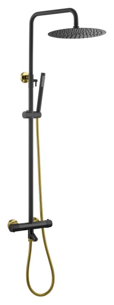 Душевая система (стойка) Boheme Uno 468-T-BG фото