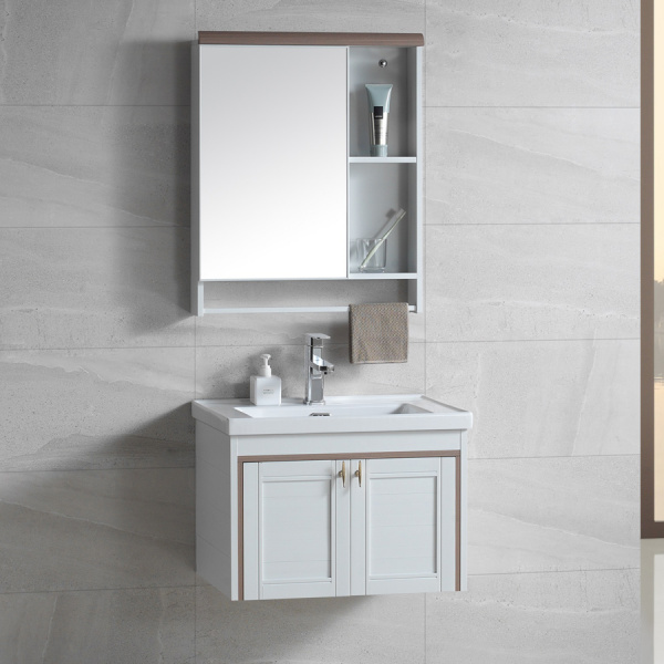 Комплект мебели для ванной River Sofia 605 BG бежевый фото