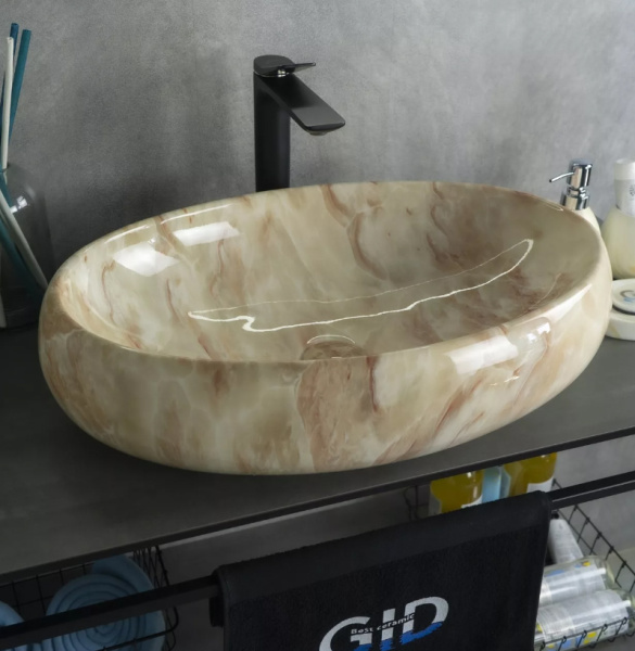 Накладная раковина GID MNC162 59х40 фото