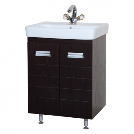 Тумба под раковину Bellezza Сиена-60 с 2 ящ. венге фото