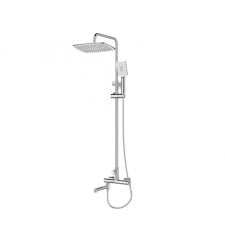 Душевая система (стойка) BelBagno Acqua ACQUA-VSCM-CRM хром фото