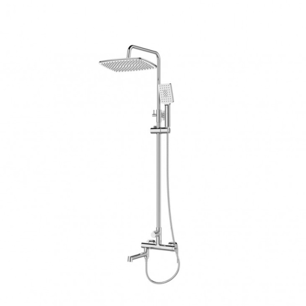 Душевая система (стойка) BelBagno Acqua ACQUA-VSCM-CRM хром фото