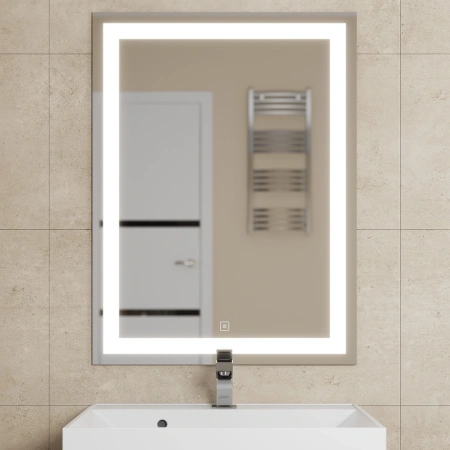 Зеркало с подсветкой и обогревом Uperwood Tanos 291020220 60x80 фото