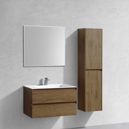 Тумба под раковину Vincea Luka VMC-2L800TO T.Oak 80 см фото