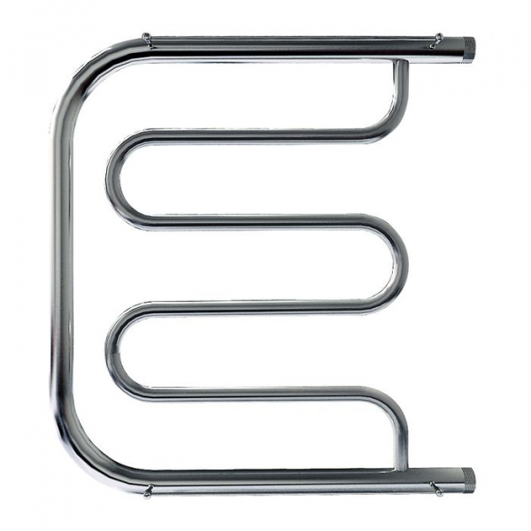 Водяной полотенцесушитель с полочкой Tera Фокстрот ПСВ-02-10 60х60 фото