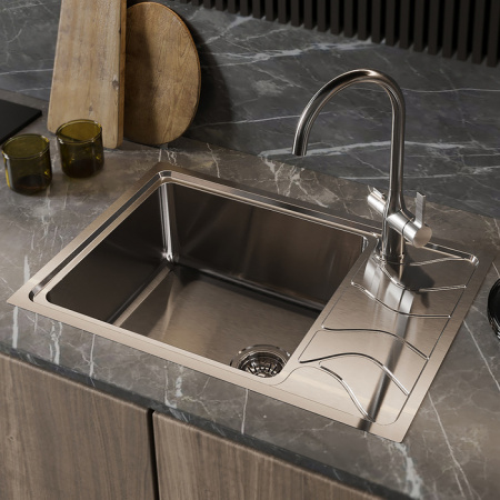 Мойка кухонная Iddis Reeva REE71SLi77 фото