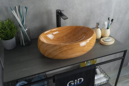 Накладная раковина GID MNC578 48х34 фото