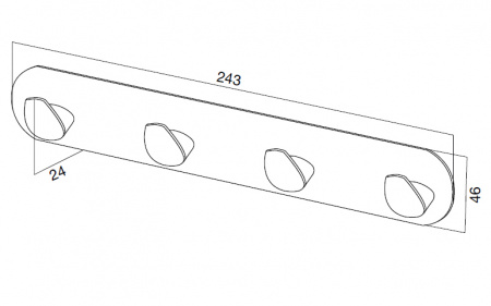 Набор крючков для полотенец Am.Pm Inspire A5035964 фото