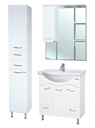 Тумба под раковину Bellezza Мари-75 белая фото