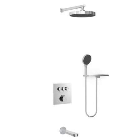 Душевая система скрытого монтажа Vincea Inspire VSFW-431I2RCH хром фото