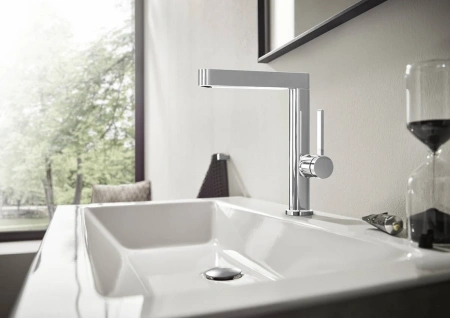 Смеситель для раковины Hansgrohe Finoris 76060000 хром фото