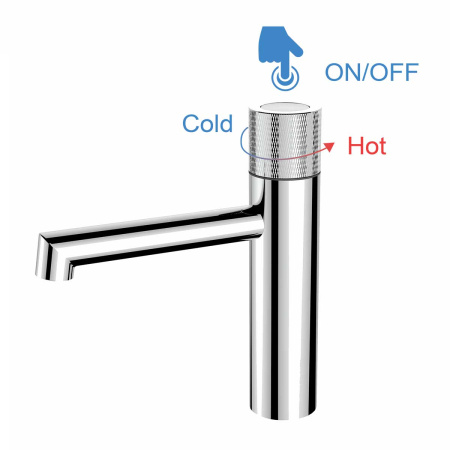 Смеситель для раковины Vincea Desire VBF-1D3CH хром фото