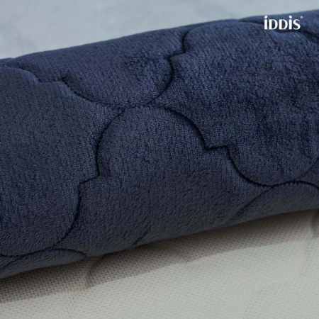 Коврик для ванны полиэстер с запоминающей пеной Iddis Basic B20P580i12 синий фото