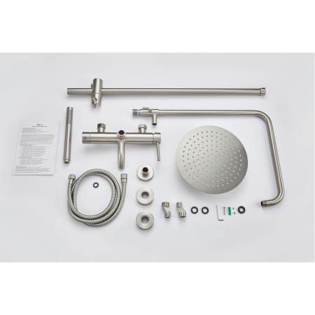 Душевая система Milacio Ultra Onis MCU.151.SS нержавеющая сталь фото