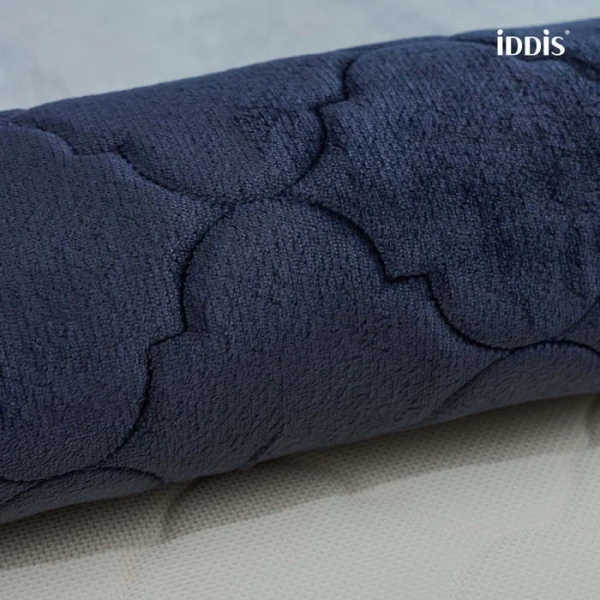 Коврик для ванны полиэстер с запоминающей пеной Iddis Basic B20P580i12 синий фото