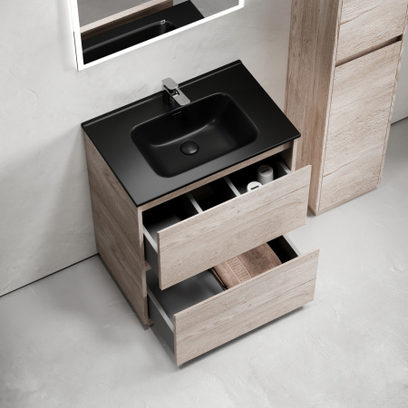 Тумба под раковину Sancos Libra Floor LB70FEG дуб галифакс натуральный фото