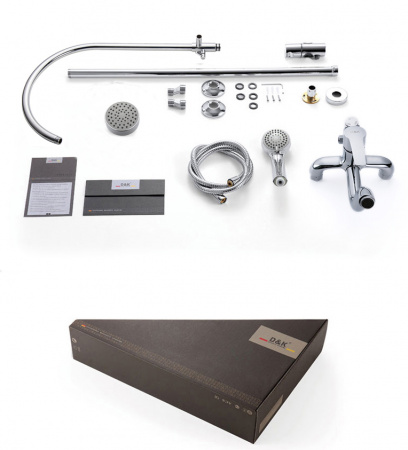 Душевая система (стойка) D&K Valerius Rhein DA1363701C11 фото