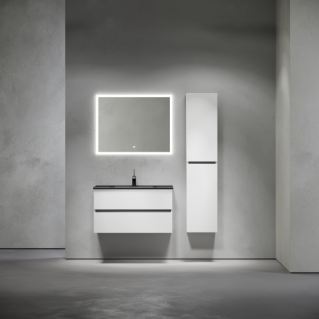 Тумба под раковину Sancos Urban UR90W белый глянец фото