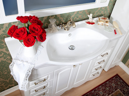 Тумба с раковиной Бриклаер Анна 120 фото