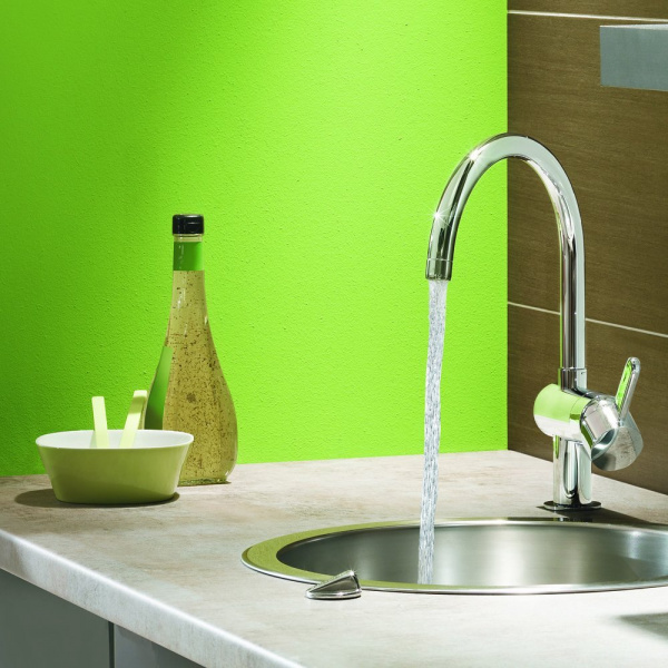 Смеситель для кухни Grohe Eurostyle Cosmopolitan 31126002 с выдвижным изливом фото