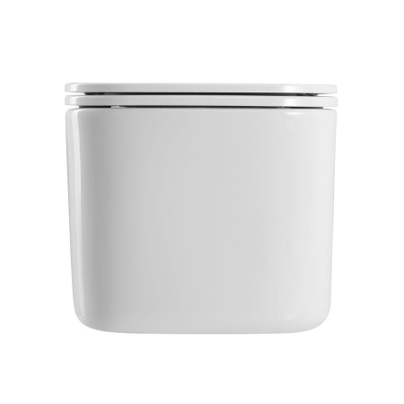 Унитаз подвесной безободковый Art&Max Latina AM215CHR/SC с сиденьем фото