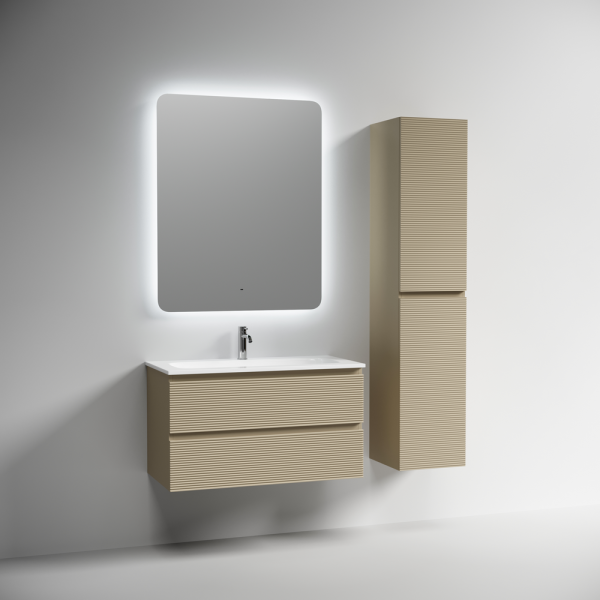 Тумба под раковину Sancos Folk FL90CP капучино фото