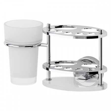 Держатель зубных щеток и пасты со стаканом FBS Ellea ELL 061 фото