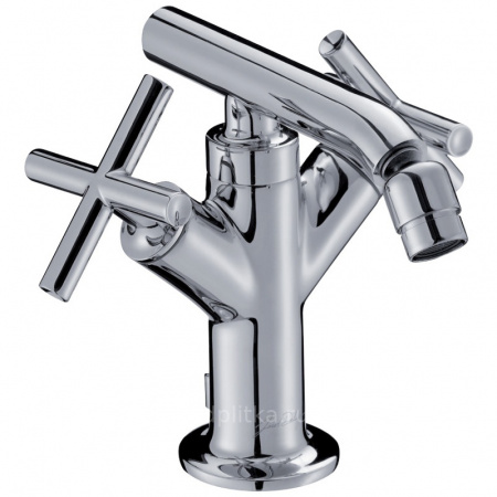 Смеситель для биде двухвентильный Jacob Delafon Purist E14596-3-CP фото