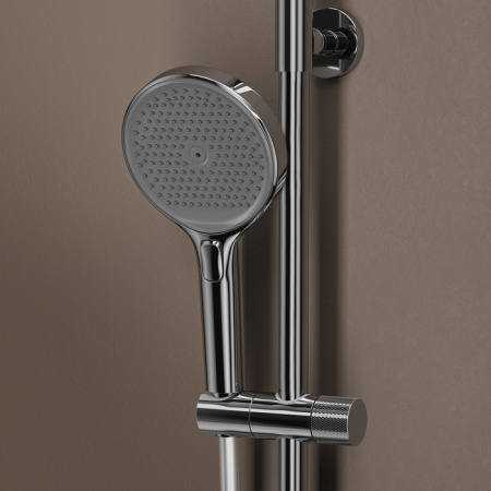 Душевая система с термостатом Iddis Duna DUNSBSTi06 хром фото