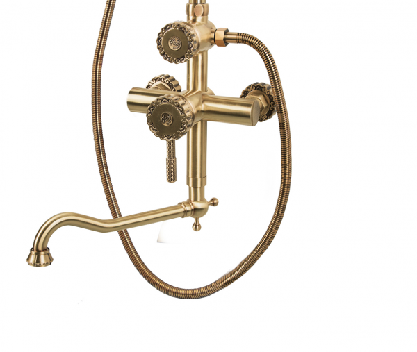 Душевая система (стойка) Bronze de Luxe Windsor 10120DDF фото