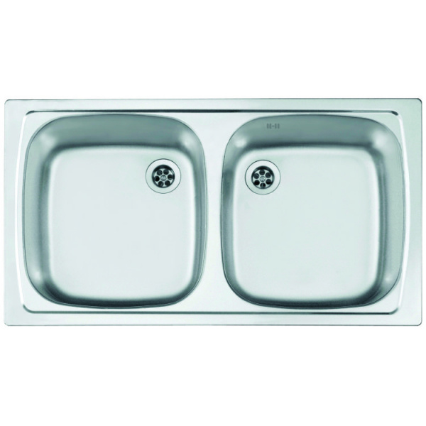 Мойка для кухни Alveus Basic 160 (Декор), слив 60 мм фото