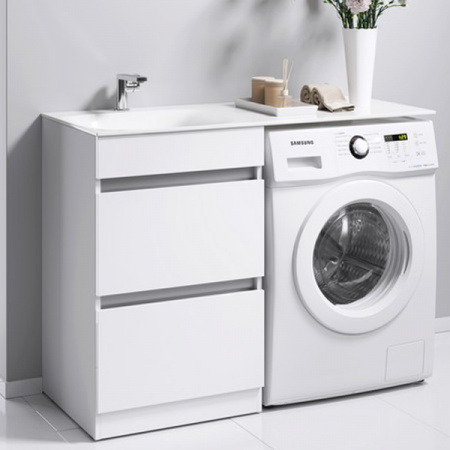 Тумба с раковиной Aqwella Форма 115 FOR01052 фото