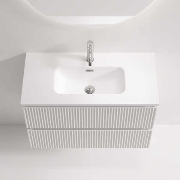 Тумба под раковину Sancos Snob R SNR80/39W Bianco фото