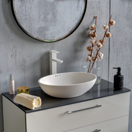 Накладная раковина Montebianco Conca 480 12093 48x32 фото