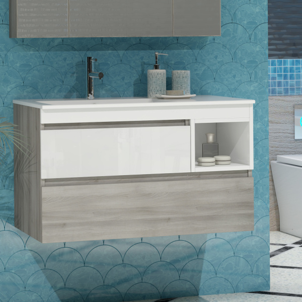 Тумба под раковину Smile Фортуна 90 Z0000015122 фото