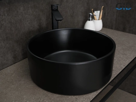 Накладная раковина GID Bm9011 53368 40x40 черная матовая фото