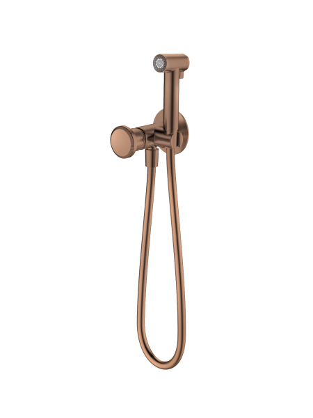 Гигиенический душ со смесителем AltroBagno Рикко (Ricco) ALTROBAGNORicco060133BC матовая медь фото