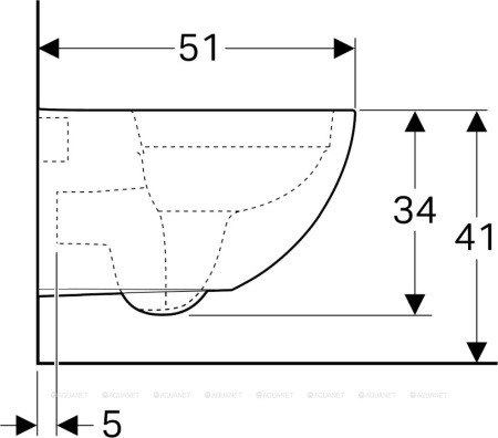 Унитаз с инсталляцией Geberit Acanto 500.128.21.A фото