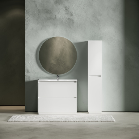 Тумба под раковину Sancos Libra Floor LB100FW белая фото