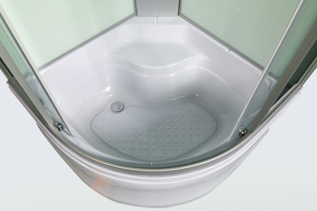 Душевая кабина Weltwasser WW500 Halle HALLE 1002 100x100 с крышей фото