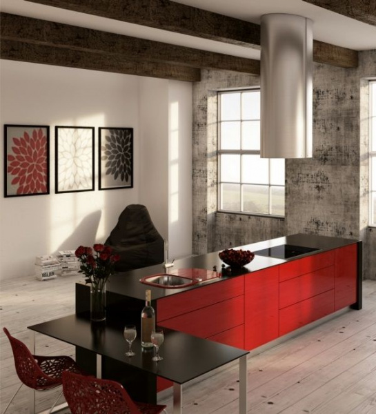 Мойка для кухни Alveus Wave 20, (красное стекло) фото