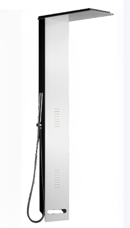 Душевая панель Cerutti SPA Korra СТ9257 белая фото