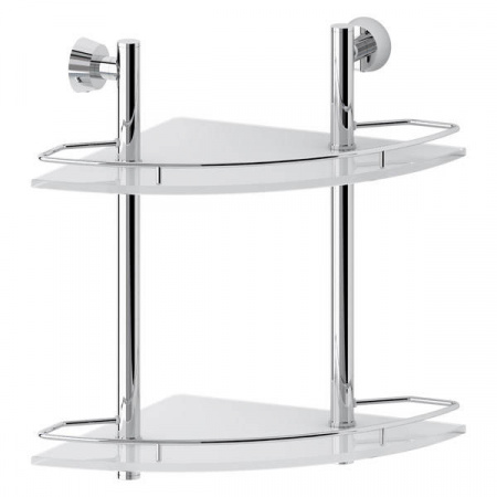 Полка угловая с ограничителем двойная FBS Vizovice VIZ 072 28 см фото