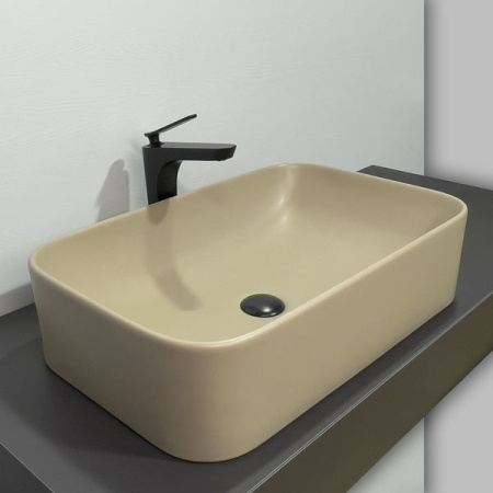 Накладная раковина Comforty 78575MC-60 00-00012534 61x38 капучино матовый фото