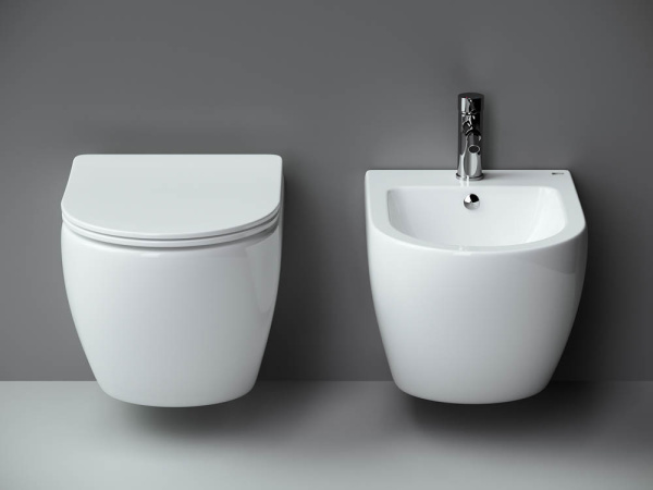 Унитаз подвесной безободковый Ceramica Nova Metropol CN4002 с сиденьем Soft Close фото