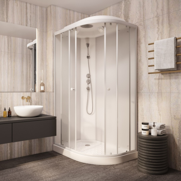 Душевая кабина Parly Bianco EB1231L 120x80 фото