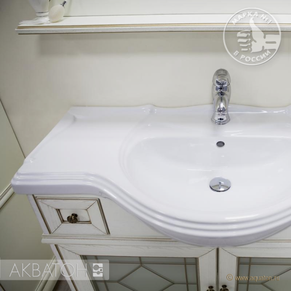 Тумба под раковину Акватон Беатриче 105 1A187201BEM60 фото