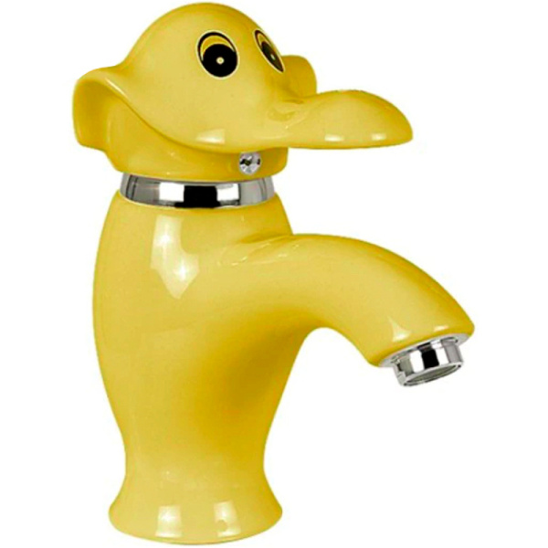 Детская раковина со смесителем Comforty 00-00008372 желтая фото